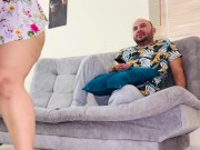 My friend's Colombian girlfriend begs me for my cock and I fuck her in various positions 1/16