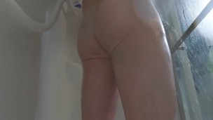 Mature male shower time!!