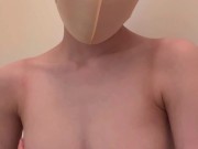 【自撮りオナニー】元アイドル現役OLのお風呂、マンコ、潮吹き、オナニ 3/16