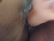 Grávida tem orgasmos cremosos com seu dildo 7/16