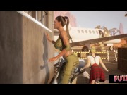 Hot Juicy Futa Threesome 2/16