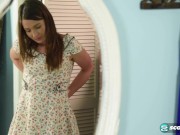 Emma Ryder Can't Stop Pleasuring Her Pussy. 3/16