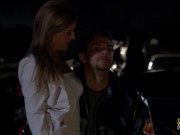 MILF gets her pussy licked and fucked by a car enthusiast 3/16