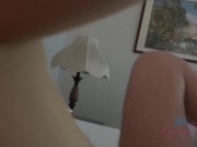 Winter Jade, sweet and petite looking so fine as she sucks and fucks POV - Creampie 12/16