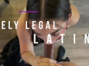 XHONCHO - Bored 18yo Petite Latina Teens Pray For A BBC After Party - Hot Threesome (español) 15/16