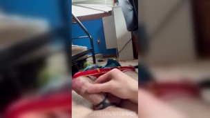 Niko Jerks Off His Big Rock-Hard Cock