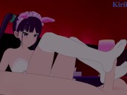 Yumechi and I have intense sex in a love hotel. - Akiba Maid War Hentai 3/16