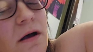 Amy tries Her New Hardcore Industrial Fuck Machine