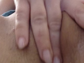 Schoolgirl masturbating