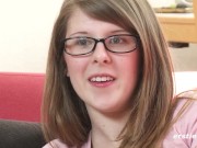 Ersties - Jada Stretches Out Before Fingering Her Hairy Pussy 11/16