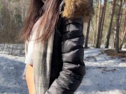 Девушка заблудилась в лесу и встретила лесника отблагодарив его сексом - Кремпай - Screenshot 7 of 16 - Stranger