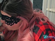 My Masked Stepmom Swallows Every Load - Best Blowjob Compilation Vol.1