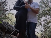 Risky public sex in the park - Bella Hentaigirl 1/16