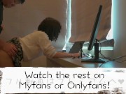 【個人撮影】#32 エンW不倫CH またまたやっちゃいました。リアルリモート会議中のぺろぺろ奉仕。。生挿入して中出しする不倫カップルの日常♡／Japanese amateur /日本人/japanes 16/16