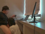 【個人撮影】#32 エンW不倫CH またまたやっちゃいました。リアルリモート会議中のぺろぺろ奉仕。。生挿入して中出しする不倫カップルの日常♡／Japanese amateur /日本人/japanes 7/16