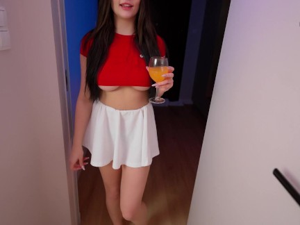 Party once, Cum Twice. Roommate's gorgeous anatomy helps me at school - Sexy  Amateur Candy Love