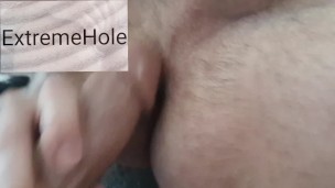 Ohhhh yes. Big dildo opening my ass