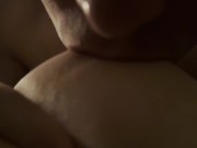 He sucked my nipples until orgasm 15/16