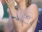 Lusty Gal Seduces Handsome Dude 8/16