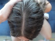 Fuck GF in front of a panoramic window 4/16