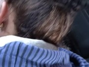 Horny hitchhiker give a head for ride 10/16