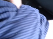 Horny hitchhiker give a head for ride 14/16