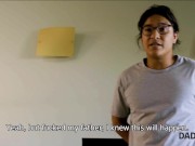 DADDY4K. Scarlett Mae is fed up with coward BF and makes move on his dad 16/16