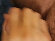 Flaccid Handjob Had Him On His Knees 8/16