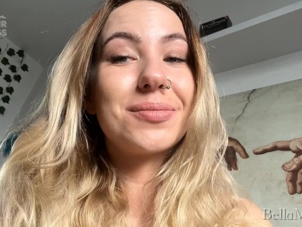 SEX VLOG - Being a cuckquean and trying to fuck Eva Tender - by Bella Mur