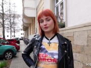 GERMAN SCOUT - Rothaarige deutsche Dolly Dyson richtig versaut bei Model Job gefickt 5/16