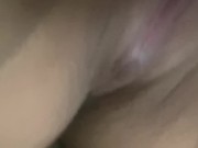 Sexy wife playing w pussy n moaning 8/16