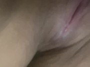Sexy wife playing w pussy n moaning