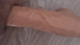 Man Deep throat and anal fuck machine