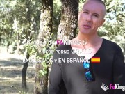 Amateur dude tries his best with Lara Cruz in an outdoor date! 6/16