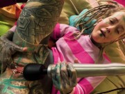 Hardcore Anal Fuck with New Pussy Piercings Leading Into a Cum All Over My Cunt 5/16