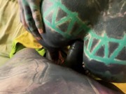 Hardcore Anal Fuck with New Pussy Piercings Leading Into a Cum All Over My Cunt 9/16