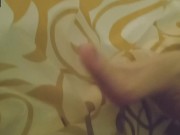 Skinny brunette gives a footjob in the bathroom 5/16