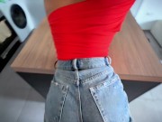 My Best Friend Lost His Bet And His Girlfriend Had To Pay For It 2/16