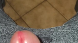 Wanking my cock