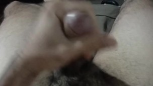 boy masturbates and moans with pleasure until he cums on himself