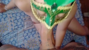 ARONCORA- Stepmom's Sister Is Horny And Wants To Suck A Big Cock Before Taking It In Her Pussy