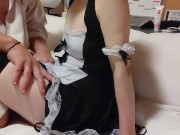 素人 エロいメイドとエロい事しまくる フェラ クンニ 手マン 中出し 1/16