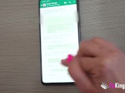 Guy ends up in our room, piercing Jessica Kate's SHEMALE ASS! 2/16