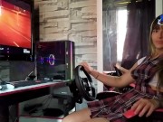 I went to my stepbrother's room to do homework and finished in four 2/16