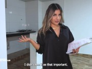 Little woman with big tits is fucked by a Colombian - Max Betancur & Naty Delgado 1/16