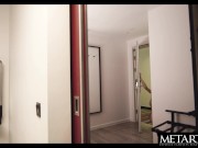 Watch her big natural tits jiggle enticingly as she masturbates 3/16