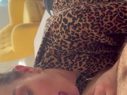 as soon as I get home I have to swallow his cum 7/16