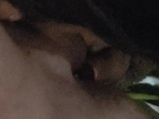 Wife sucks my cock in stairwell of hotel