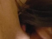 Wife gets fucked hard with my cock in her mouth 15/16