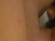 Wife gets fucked hard with my cock in her mouth 9/16